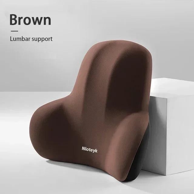 AutoHack™ Memory Foam Car Neck & Lumbar Pillow