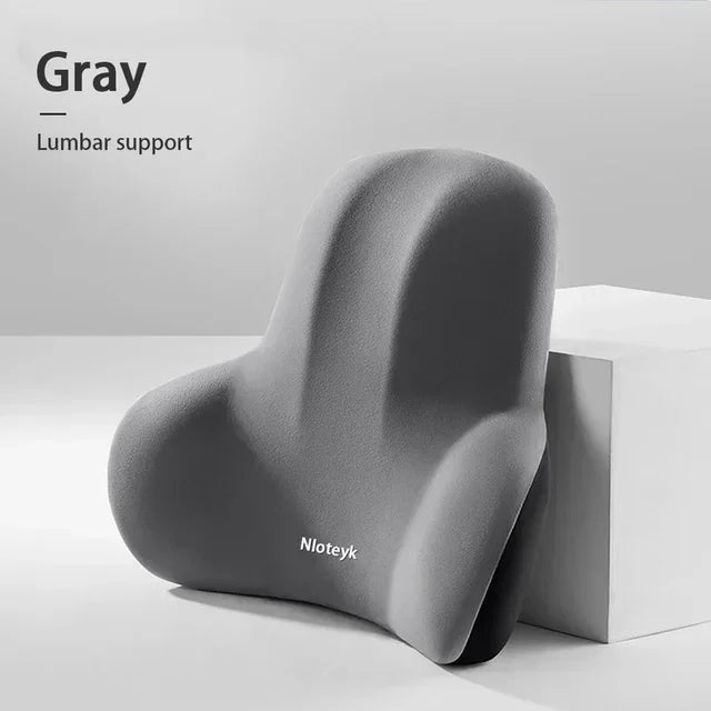 AutoHack™ Memory Foam Car Neck & Lumbar Pillow